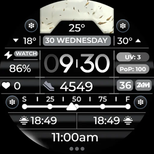 Weather Watch Face - OMG 368 screenshot 30