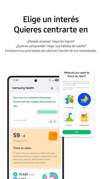 Samsung Health screenshot 3
