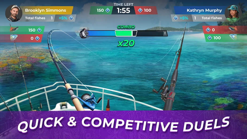 Fishing Rival: Fish Every Day! screenshot 1