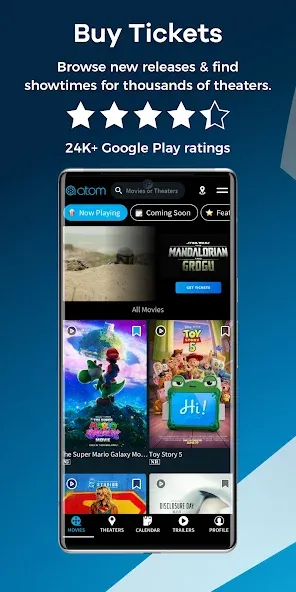 Atom - Movie Tickets & Times screenshot 1