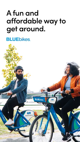 Bluebikes screenshot 1