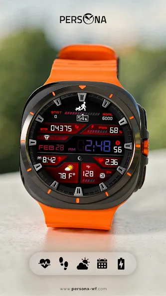PER001 Smart Sport Watch Face screenshot 7