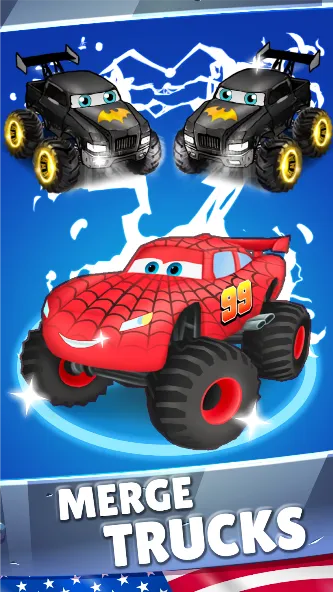 Merge Truck: Monster Truck screenshot 2