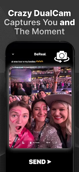 BeReal. Your friends for real. screenshot 1