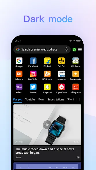 Mi Browser screenshot 7