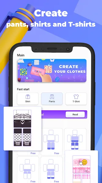 Makerblox - Create Skins screenshot 1