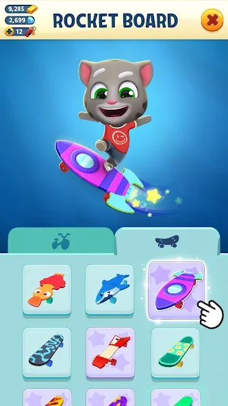 Talking Tom: Corrida do Ouro screenshot 4