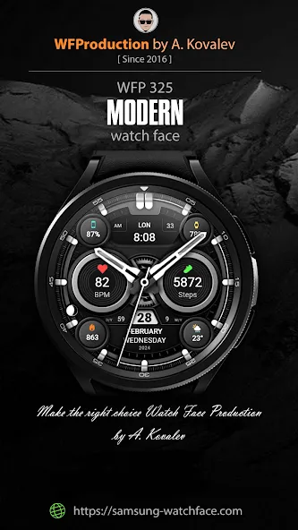 WFP 325 Modern animated watch screenshot 1