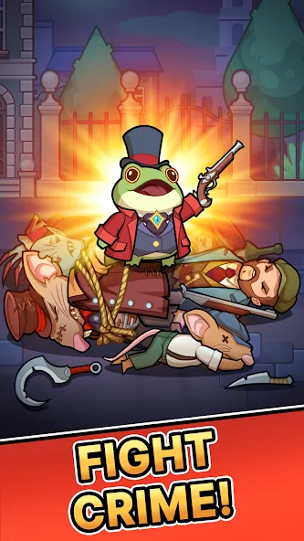 DetecToad: Detective Idle RPG screenshot 1