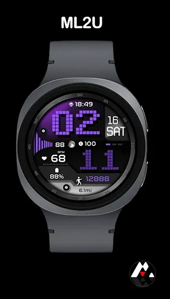 ML2U 149 Watch Face screenshot 8