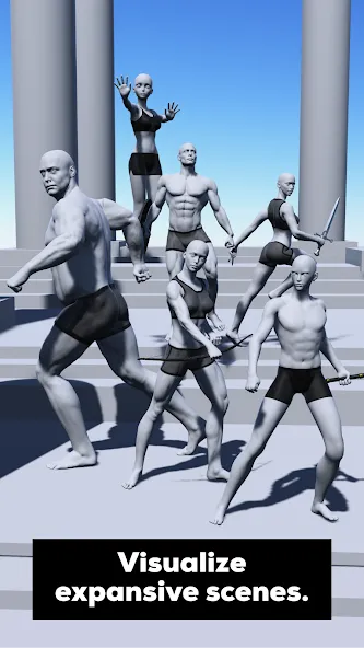 Magic Poser - Art Pose Tool screenshot 7