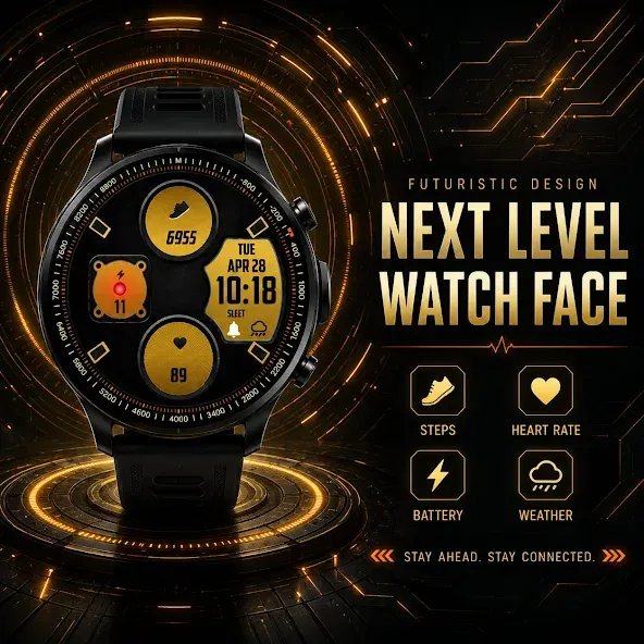 F7V5 - DIGITAL WATCH FACE screenshot 6
