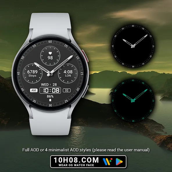 Watch face 10h08.com #126 screenshot 6