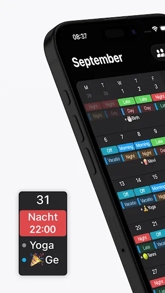 Supershift - Dienstplan screenshot 1