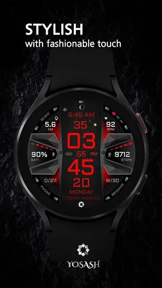 A460 Tech Hybrid Face screenshot 3