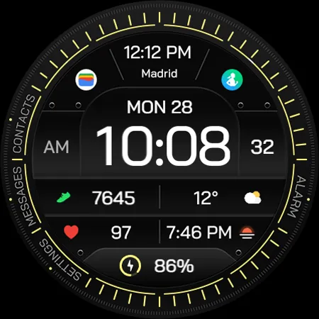 TVV Digital 7 Watch Face screenshot 10