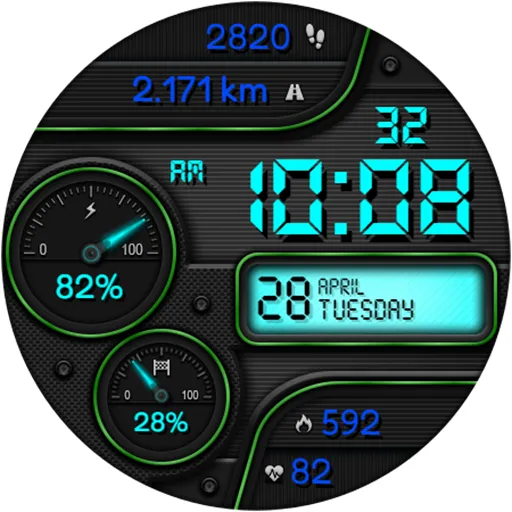 DIGI WAXARAT CTS90 Watch face screenshot 20