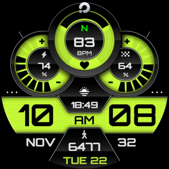PRADO X143 Digital Watch Face screenshot 12