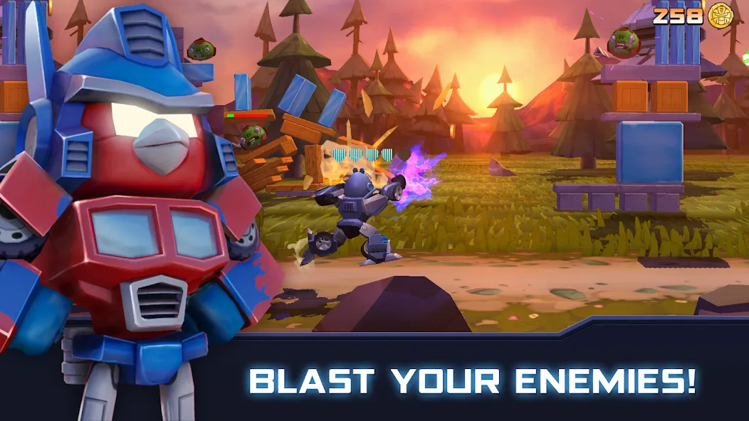 Angry Birds Transformers screenshot 7