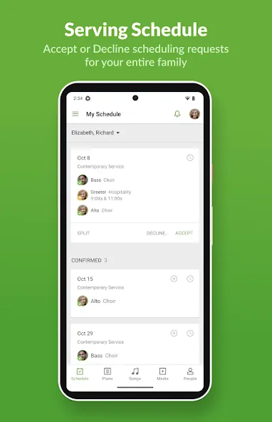 Planning Center Services screenshot 1