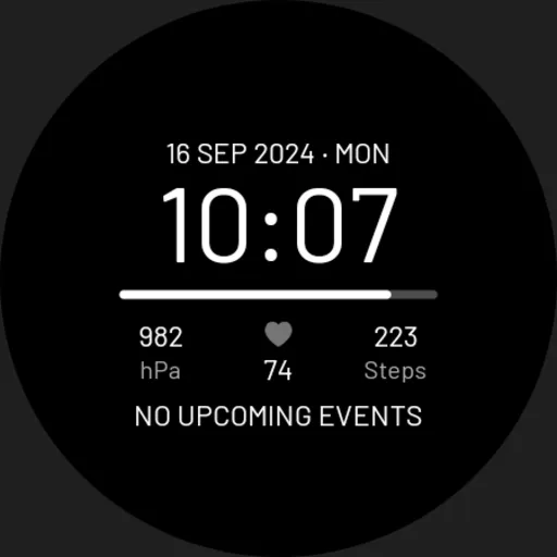 EXD092: Minimal Watch Face screenshot 32
