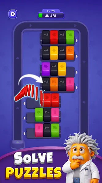 Loop Master™: Color Jam Sort screenshot 2