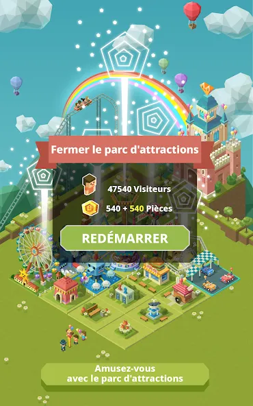 Merge Tycoon: 2048 Theme Park screenshot 12