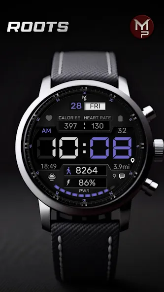 ROOTS -Digital Watch Face screenshot 5