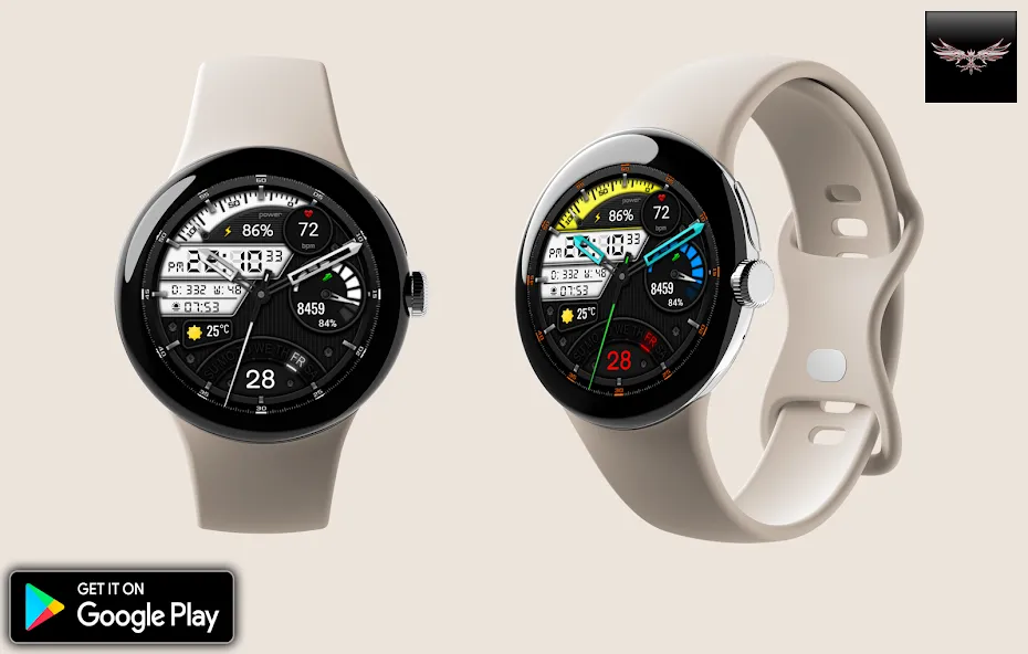 Ritech Digital Watch Face screenshot 3