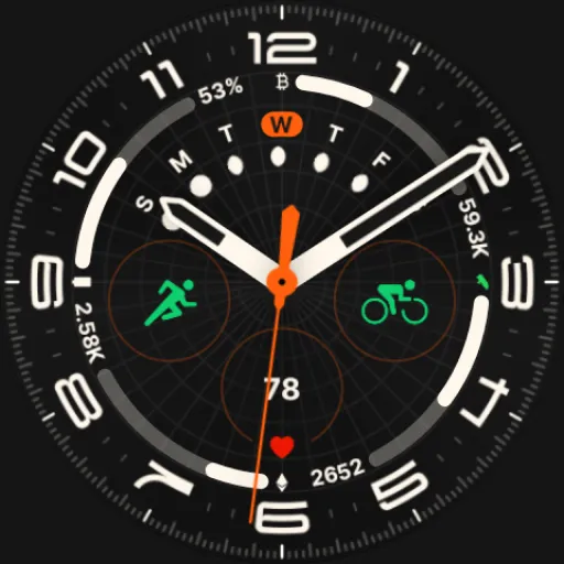 Galaxy Ultra Watch Face screenshot 5