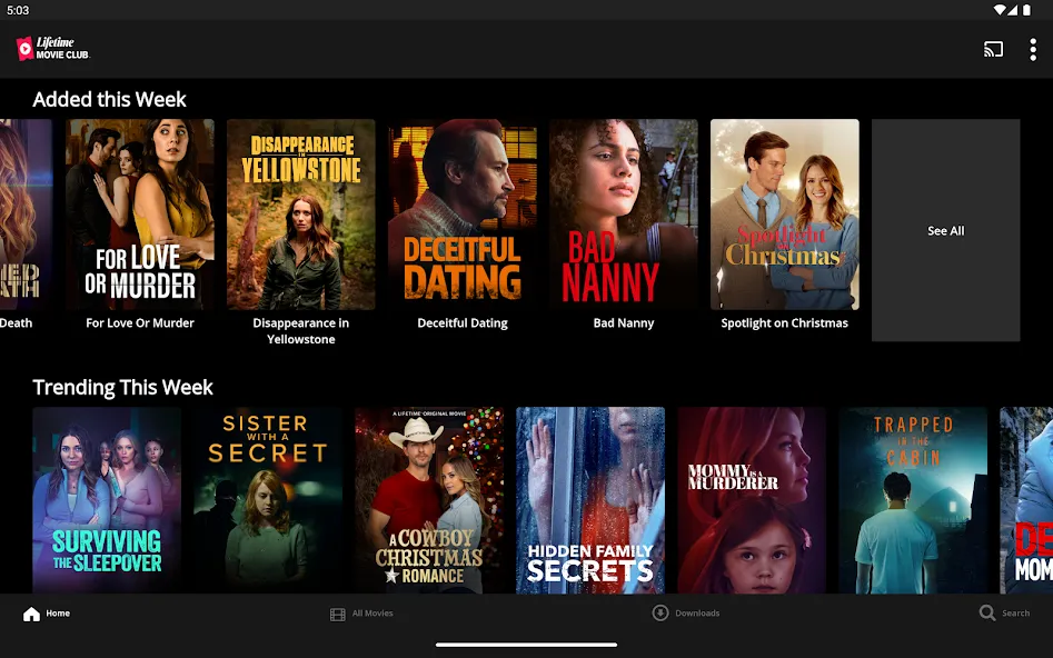 Lifetime Movie Club screenshot 7