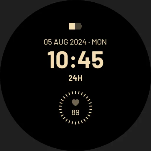 EXD075: Minimal Watch Face screenshot 25