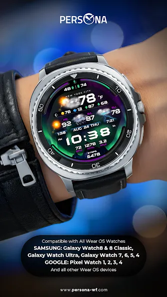 PER58 Weather WatchFaceDigital screenshot 5