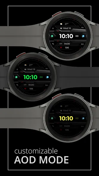 DADAM63: Digital Watch Face screenshot 3