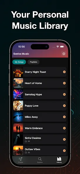 AI Song Maker: Soniva Music screenshot 6