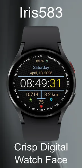 Iris583 Crisp Digital Watch screenshot 4