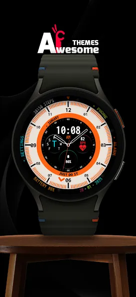 Auraxis - Hybrid Watch Face screenshot 1