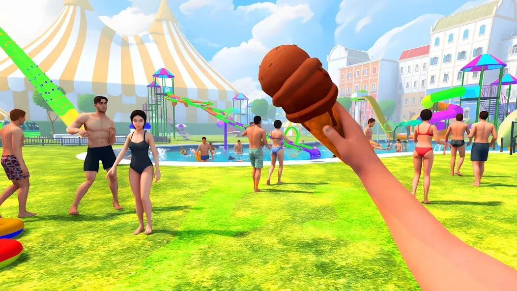 Waterpark Fun Manager Game 3D screenshot 5