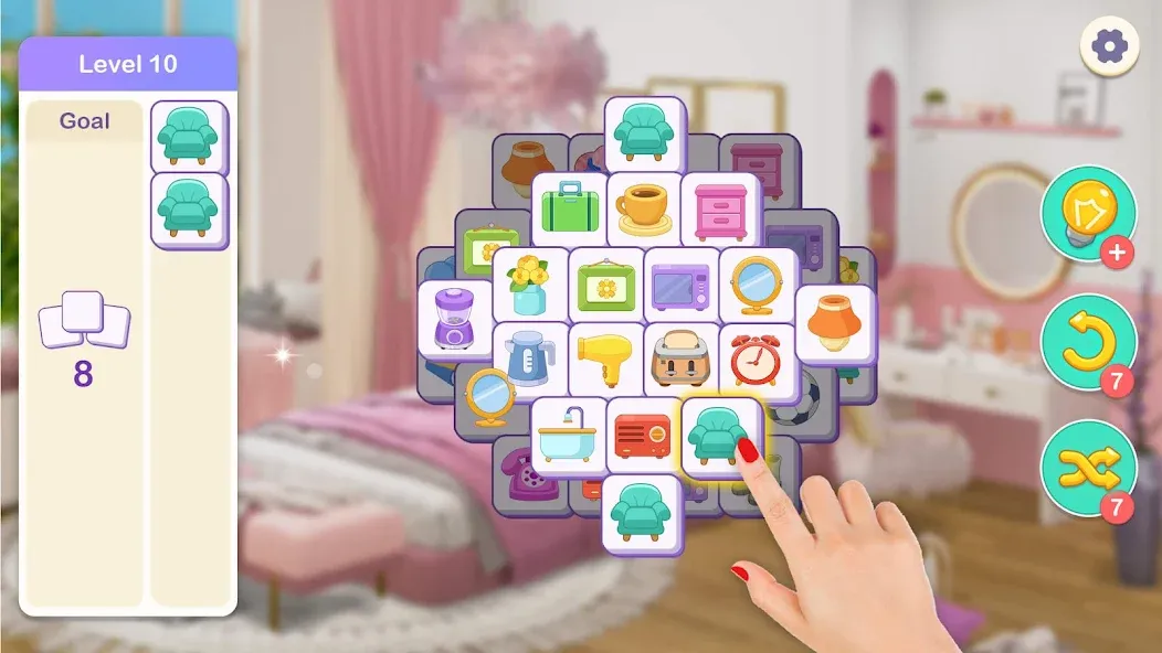 Dream House Design: Tile Match screenshot 5