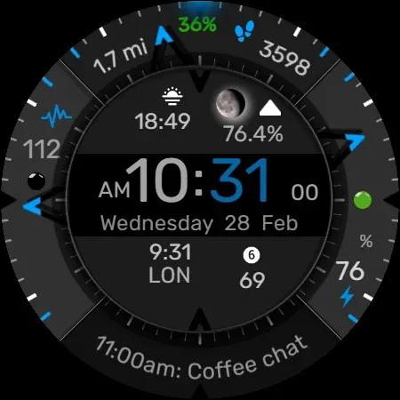 Digital Watch Face CRC094 screenshot 9