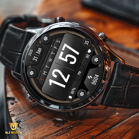 MJ166 Clean Digital Watch screenshot 5