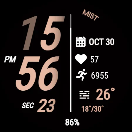 Sport Digital Edge WatchFace screenshot 22