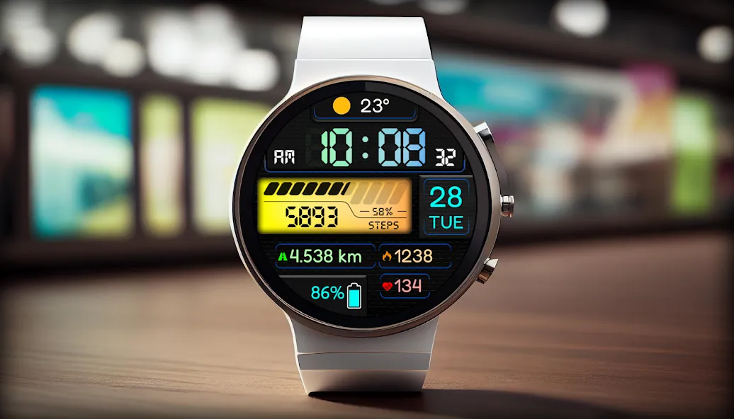 STENADO Sport URX64 Watch face screenshot 4