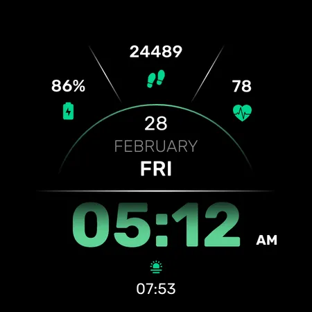 Smart Time Watch Face screenshot 8