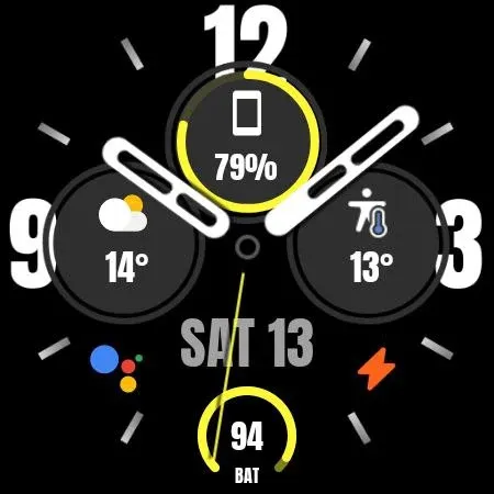Nighty Analog 19 - watch face screenshot 22