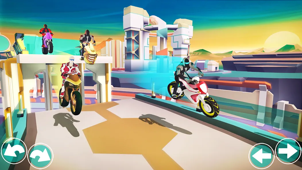 Gravity Rider: Juego de Motos screenshot 7