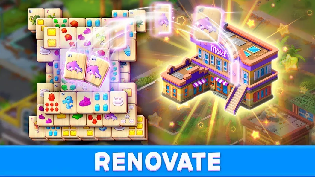Mary’s Mahjong: City Building screenshot 3