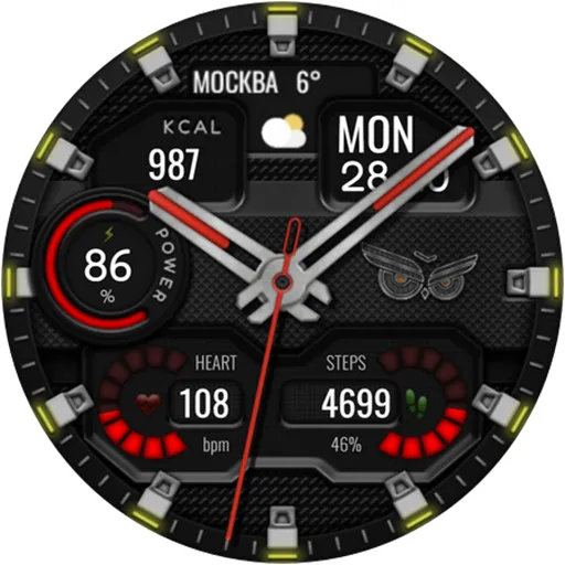 Hybrid TAKTIK WS66 Watch face screenshot 19