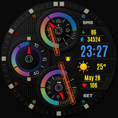 Trend Nova Hybrid Watch Face screenshot 36