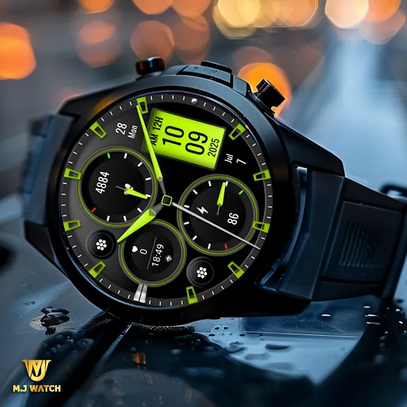 MJ178 Elegant Hybrid WatchFace screenshot 6